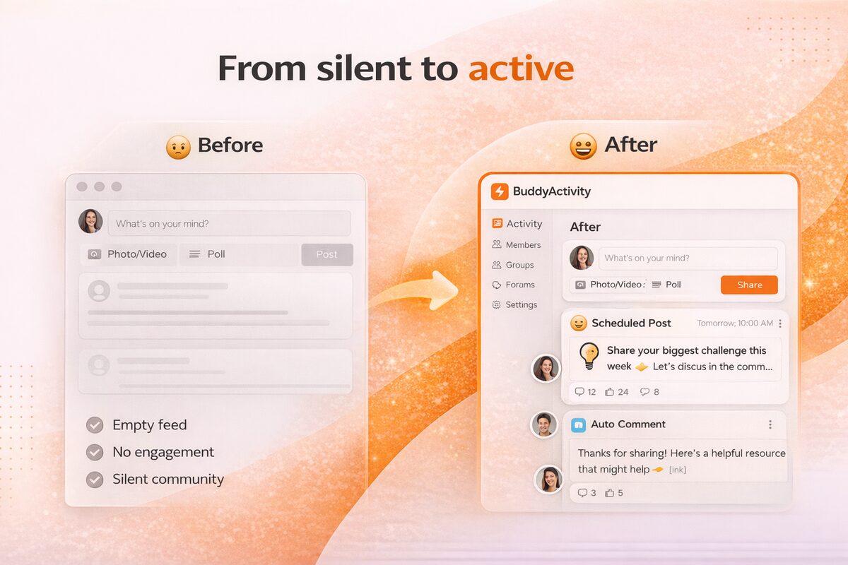 BuddyActivity Jobs Queue dashboard showing scheduled activity ready for execution